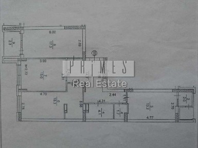 Продаж видової 3к квартири 95м2 без ремонту Кахи Бендукідзе 2 Печерськ