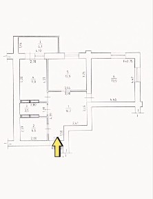Продаж 2-кімнатної квартири з панорамним видом на Дніпро вул. Героїв Дніпра, 53/4