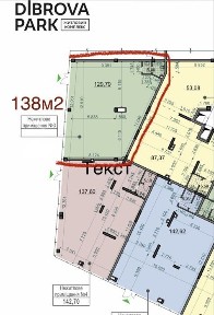 АРЕНДА СУПЕР ФАСАД 138м2 або 80м2+60м2. ЖК Диброва парк. Подол.