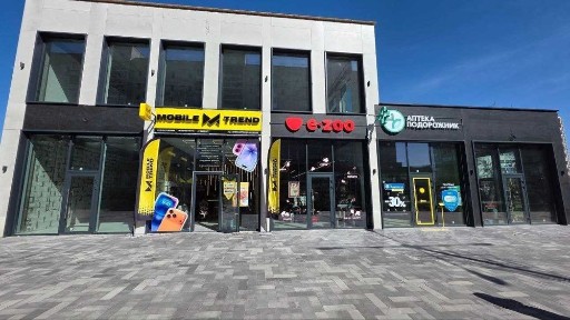 Оренда фасадного приміщення 74 м. кв на Центральній площі м. Ірпінь