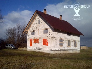 Вороньків. Коробка з дахом, 25 соток. Будпаспорт.