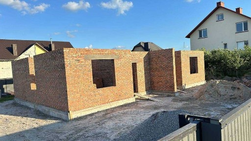Дуплекс на етапі будівництва