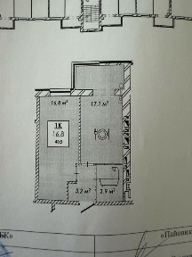 Продаж однокімнатної квартири в ЖК « Рідний дім».