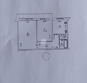 Продам 2-к квартиру 51м2. ул. Лук'яненка Левка, 29А. 78000 $