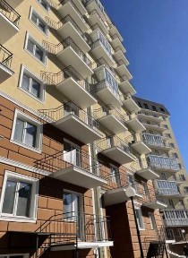 Однокомнатная квартира 44,6 кв. м в ЖК Континент, Люстдорфская дорога.