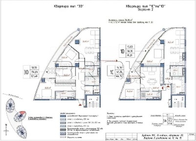 Продаж Квартири Печерський район вул. Іоанна Павла II 12 1-кімнатна квартира в Taryan Towers вежа №2 20 поверх 45 м² - 4094 $/м²