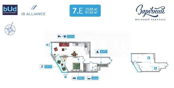 ПРОДАЖ КВАРТИРИ ЖК ЗАРіЧНИЙ / БЕЗ РЕМОНТУ / ПЕРЕУСТУПКА / БУДИНОК 7 / МЕТРО СЛАВУТИЧ