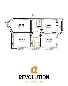 Без комісії. Продаж 3К пр. Науки 62-А