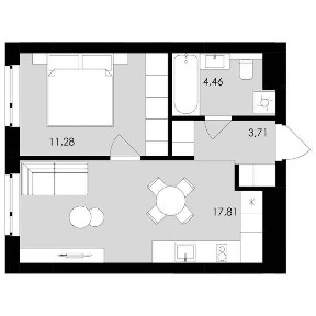 Продаж 1-к квартири 37,45 м/ЖК Авалон Холідей One/Cокільники/вул. Г. Майдану