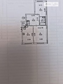 Продаж 2к квартири 62.6 кв. м на вул. Князя Володимира Великого 16, кв. 154 • ID 34457259
