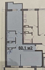 Продаж 2-во кімнатної квартири ЖК 