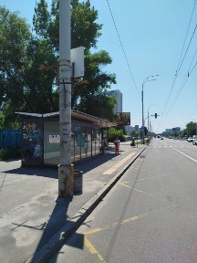 Оренда зупинковий комплекс проспект Глушкова 7 зупинка 