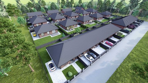 Одноповерхові таунхауси у Ворзелі, ділянка 1.8 соток, 70м2 з ГАЗом