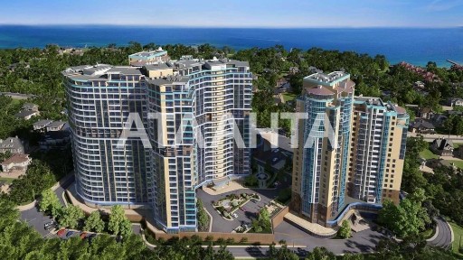 1-кімнатна квартира дуже гарного планування 36.6 м² на 16ст. Великого Фонтану ЖК Аквамарин у м. Одесса