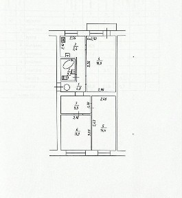 Продаж 3-кімнатної квартири 61 м², Шевченка вул., 7