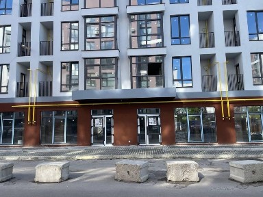 Оренда, Хотів, Фасад, Торгове, 129,2м2 або 64,6м2.