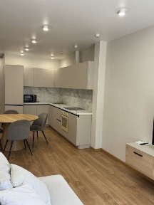 Квартира в новобудові, Підстанція, пр. Науки. Кухня-вітальня, спальня, тераса