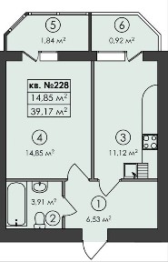 Продам затишну без % 1к 39,17м2 ЖК Family-2 Гатне Теремки Єоселя Голосієво з документами
