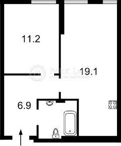 Продажа 1-комнатной квартиры 42 м², Регенераторная ул., 4к16
