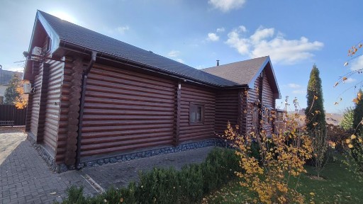 Элитный эко-дом (сруб сосна) Крэсовский-2 на 25 сотках.