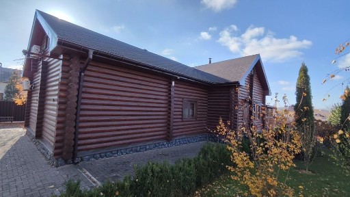 Элитный эко-дом (сруб сосна) Крэсовский-2 на 25 сотках.