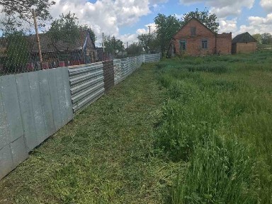 Днепропетр обл Продам дом с землей (1га) с.Зелений клин.