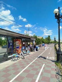 Оренда зупинкового комплексу вул. Прорічна, оболонська набережна 7,5м²