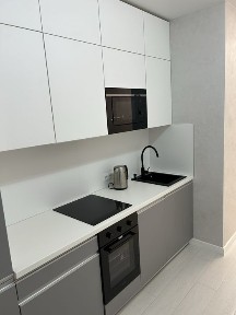 Довгострокова аренда, 1-к квартира 40 м. кв. ( евро двушка : кухня студия + окрема спальня ), в ЖК UNO City House, Олени Теліги 25.