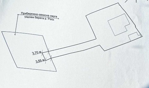 Продам ділянку з старим будинком ВОКЗАЛЬНА набережна