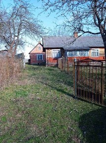 Дача + дерев'яний гараж на 2 місця