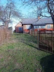 Дача + дерев'яний гараж на 2 місця