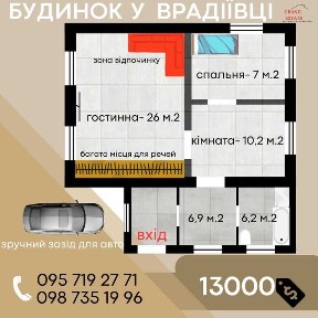 Будинок в Врадіївці