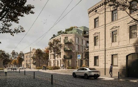 Продаж 3-кімнатної квартири з панорамною терасою вул. Романа Дашкевича, 2 Клубний будинок