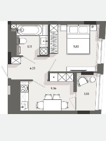 Продаж 1 кімнатної квартири ЖК Five Address вул Раковського