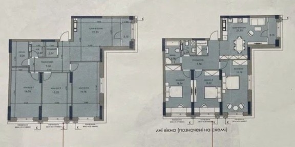 Продаж 3к квартири 96м² | Новий Автограф | Вид на парк | 5 поверх