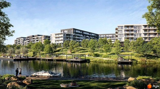 Гарна двокімнатна квартира в житловому містечку Central Park