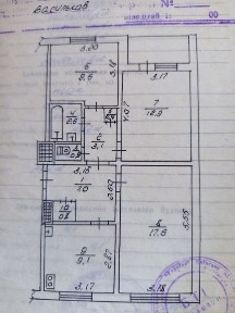 Продаж 3- к квартири в м. Васильків