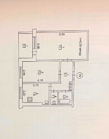 Продаж 2-во кімнатної квартири вул. П.Дорошенка
