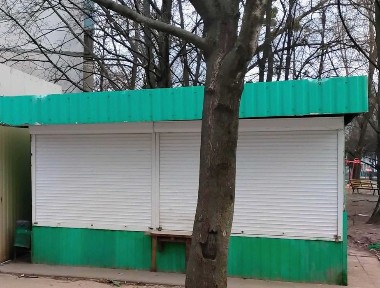 Продам великий МАФ, металевий кіоск/павільйон