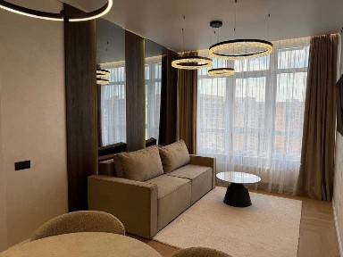 2комн квартира с видом на город, ЖК Атмосфера. Аркадия. Генуэзская