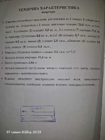 Продаж 2 кімнатної квартири в Нових Санжарах