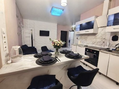Свободна с 18.08.Аркадия, Каманина: 2-к квартира 70 м² у моря в доме премиум уровня (дизайнерский интерьер) паркинг, укрытие, посуточно