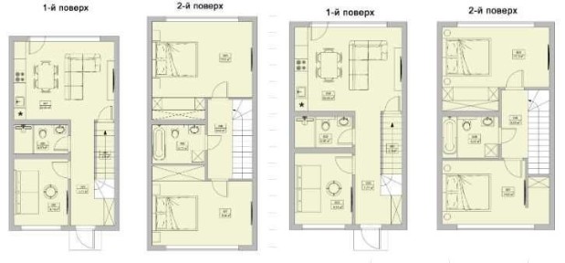 ‼️ Таунхауси 90 м2 та 100 м2 ‼️ Софіївська Борщагівка \ Новий Ліцей