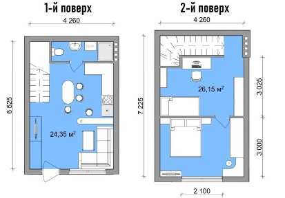 Продаж сучасного дворівневого таунхауса 50,5 м² р-н Нового ринку