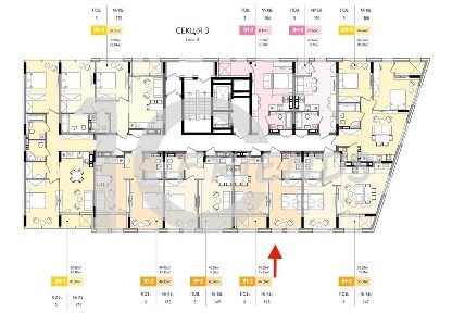Готова однокімнатна квартира в ЖК Lucky Land поверх 3 будинок 3