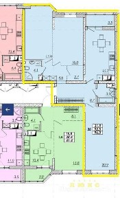 Продам 3 комнатную квартиру в ЖК Прохоровский квартал, ул. Прохоровская