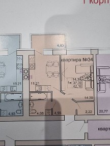 Продаж 1 кімнатна квартира Сінна 25 власник (переуступка)