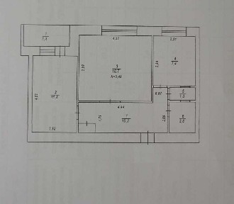 Продажа 2-комнатной квартиры 52 м², Стратегическое шоссе, 15