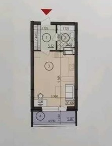 Без комісії! Низький поверх. Продаж 1-кім., ЖК