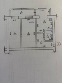 2-х кімнатна квартира